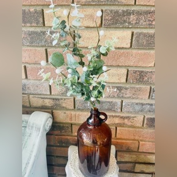 *Glitter Frosted Eucalyptus Spray, 24” - Picture 4 of 10